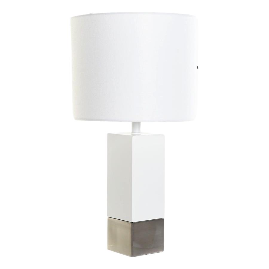 Tall Marble Base Lamp W Silver Finish, Tall Silver Table Lamp Base